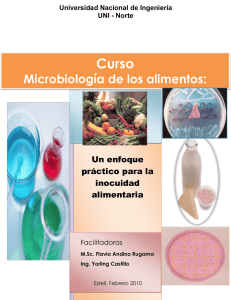 Microbiología de los alimentos: