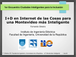 I+D en Internet de las Cosas para una Montevideo más inteligente