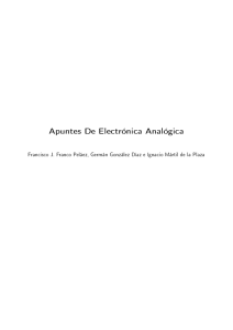 Apuntes de Electrónica Analógica - E-Prints Complutense