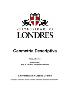 Geometría Descriptiva - Diseño Gráfico MEXICANO