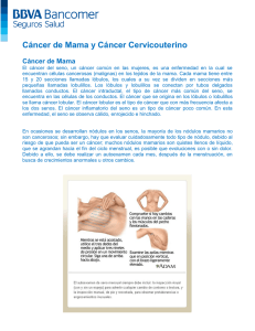 Cáncer de Mama y Cáncer Cervicouterino