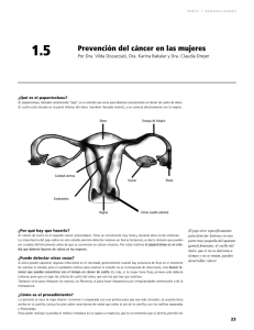 Prevención del cáncer en las mujeres