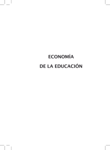 economía de la educación - Biblioteca Digital UNCuyo