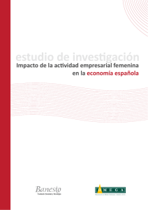 Impacto de la actividad empresarial femenina en la economía