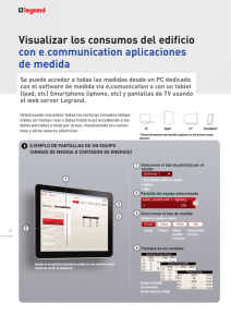 Visualizar los consumos del edificio con e communication