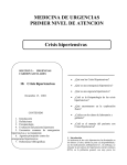 Urgencias hipertensivas - Secretaría de Salud del Estado de México