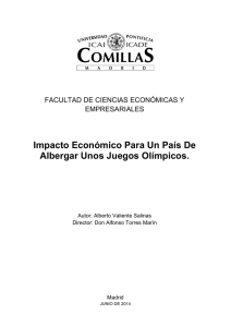 Impacto Econ&oacute;mico Para Un Pa&iacute;s De Albergar Unos Juegos