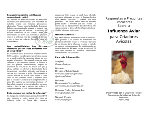 Influenza Aviar - Worcester County Health Department