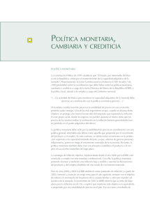 5 política monetaria - Banco de la República