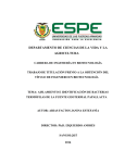 Perfil de tesis - El repositorio ESPE