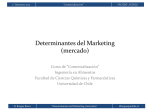 Determinantes del Marketing (mercado) - U