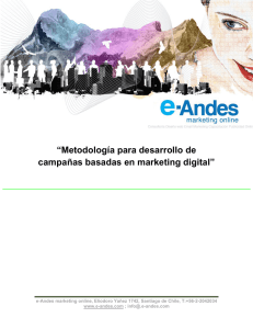 Metodología Marketing Digital - E