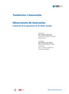 Observatorio de la innovación