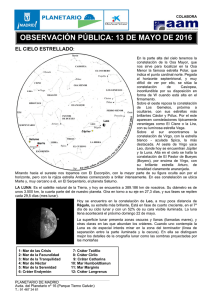 observación con - Planetario de Madrid