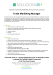 Trade Marketing Manager