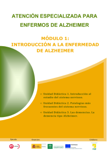 Módulo 1. Introducción a la Enfermedad de Alzheimer