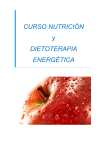 CURSO NUTRICIÓN y DIETOTERAPIA ENERGÉTICA
