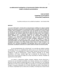 La adolescente investigación en Comunicación Política