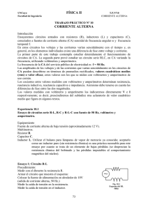 Corriente alterna - Facultad de Ingeniería