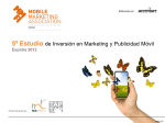 5º Estudio de Inversión en Marketing y Publicidad Móvil