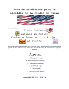 Ag gen nd - Voces Latinas