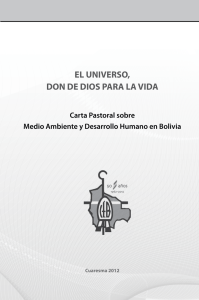 EL UNIVERSO, DON DE DIOS PARA LA VIDA