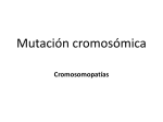 Mutación cromosómica