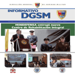 INFORMATIVO DGSM No. 18 - Dirección General de Sanidad