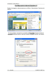 Configuración Internet Explorer 8