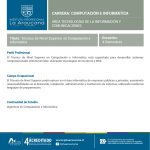 comp. e informatica - Instituto Profesional La Araucana
