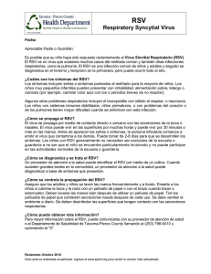 Respiratory Syncytial Virus - Tacoma