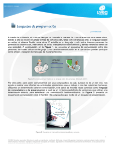 Lenguajes de programación - Presentación UVEG