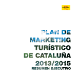 Plan de Marketing turístico - Agència Catalana de Turisme