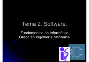 Tema 2. Software.