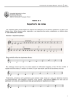 Texto 3 - Repertorio de notas - Introducción al Lenguaje Musical