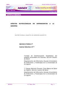 ARTÍCULO ORIGINAL HÁBITOS NUTRICIONALES EN