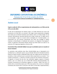 INFORME COYUNTURA ECON&Oacute;MICA - Universidad Central de Chile