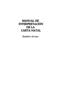 Manual De Interpretacion De La Carta Natal