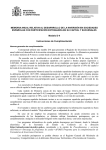 memoria anual relativa al desarrrollo de la inversión