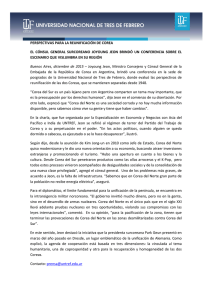 perspectivas para la reunificaci&oacute;n de corea el c&oacute;nsul