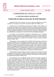 Boletín Oficial de Castilla y León I. COMUNIDAD DE CASTILLA Y