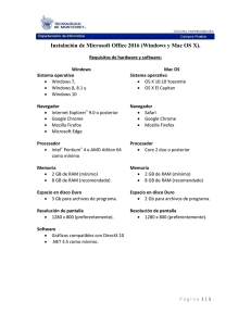 Manual de Instalación de Office 2016