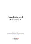 2011 Tortosa G. Manual práctico de Quimiometría