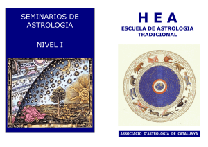2014 Astrología I