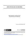 archivos de economía - Departamento Nacional de Planeación