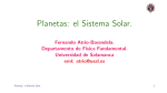 Planetas: el Sistema Solar. - Diarium