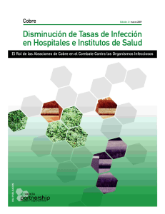 Disminución de Tasas de Infección en Hospitales e