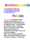 1.El Paleolítico.: Los primeros seres humanos que habitaron en la