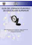 guía del espacio europeo de educación superior
