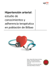 Hipertensión arterial: estudio de conocimientos y adherencia